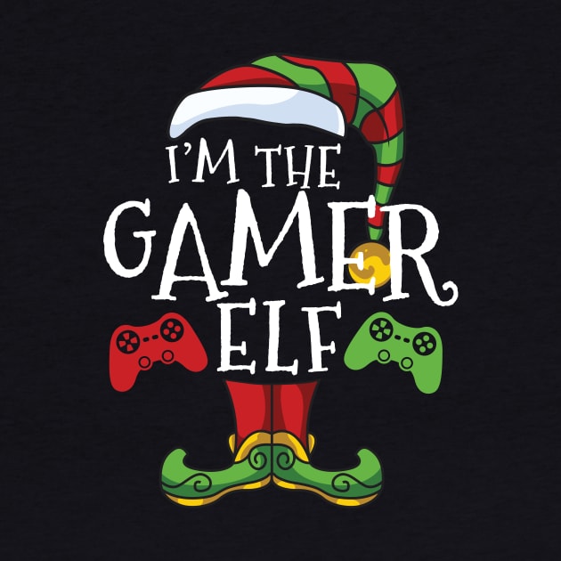 Gamer Elf Family Matching Christmas Holiday Group Gift Pajama by BeesTeez